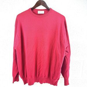 Vintage William Lockie 100% Lambswool CrewNeck Sweater Men’s Size XL Red